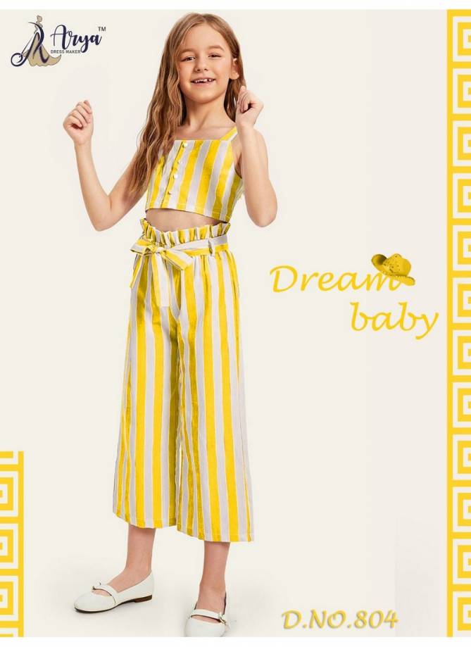 Arya Dream Baby Latest Kids Western Wear Poli Rayon Digital Printed Childrens Wear Collection 